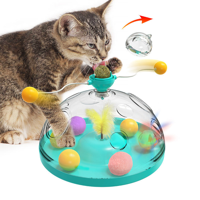 Meows Windmill Funny Cat Toy