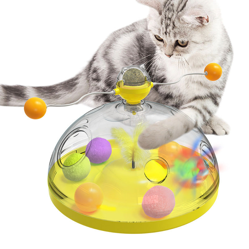Meows Windmill Funny Cat Toy